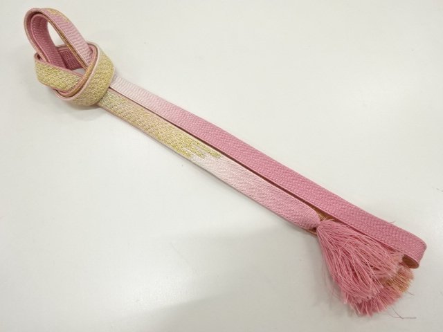 正絹　手組帯締め